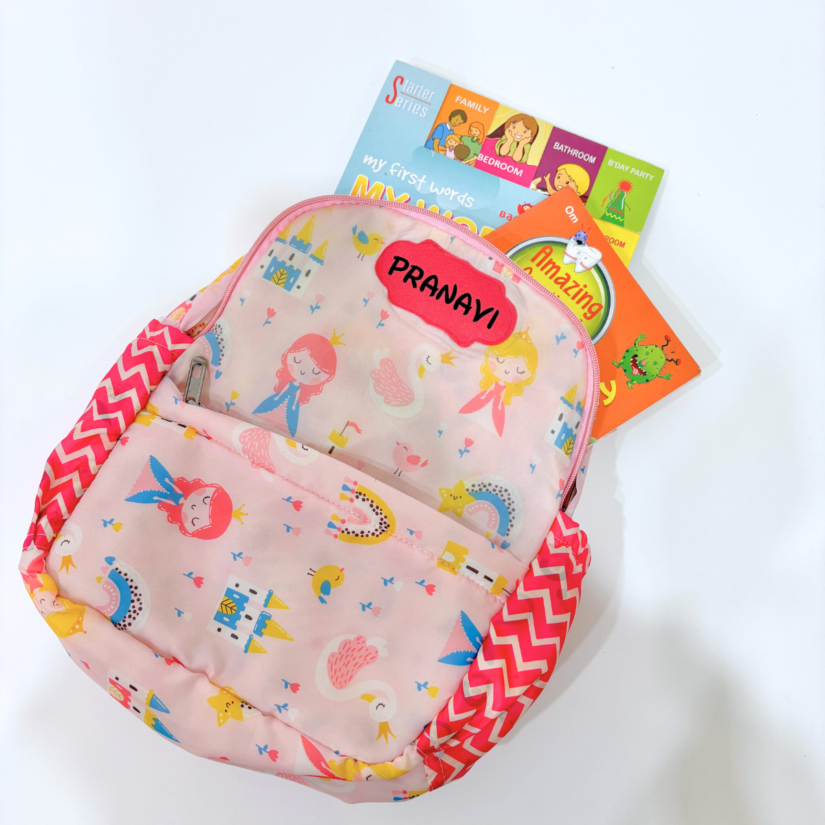 Princess Print Toddler Backpack