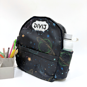 Space Print Toddler Backpack