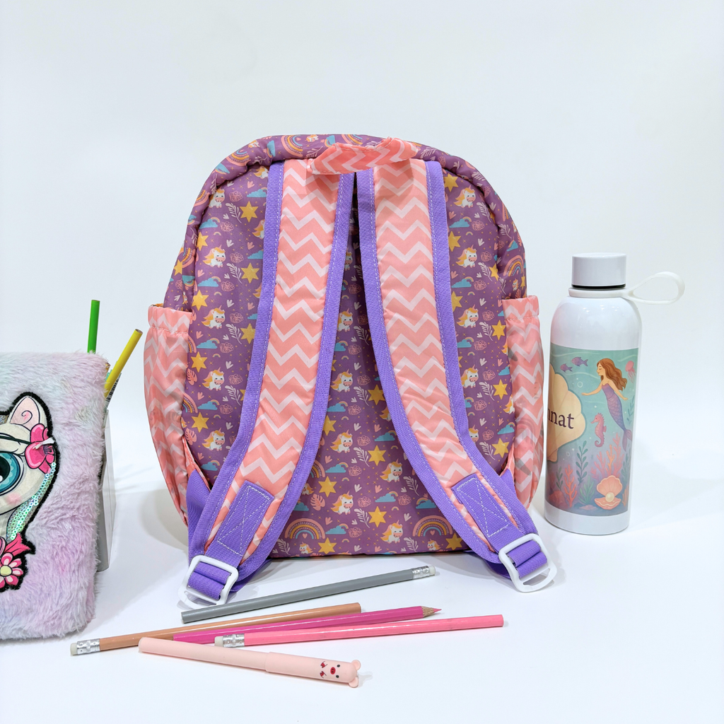Unicorn Print Toddler Backpack