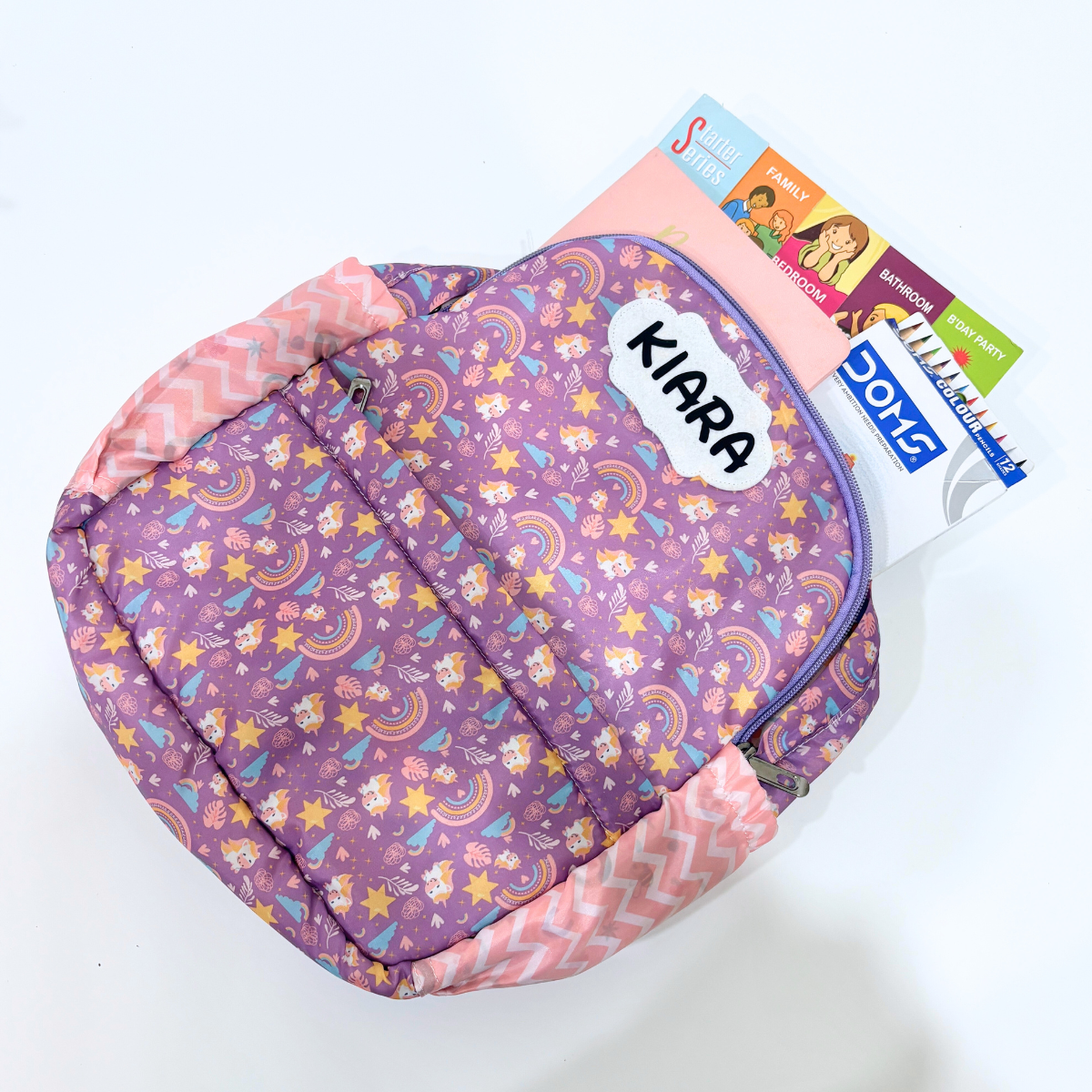 Unicorn Print Toddler Backpack