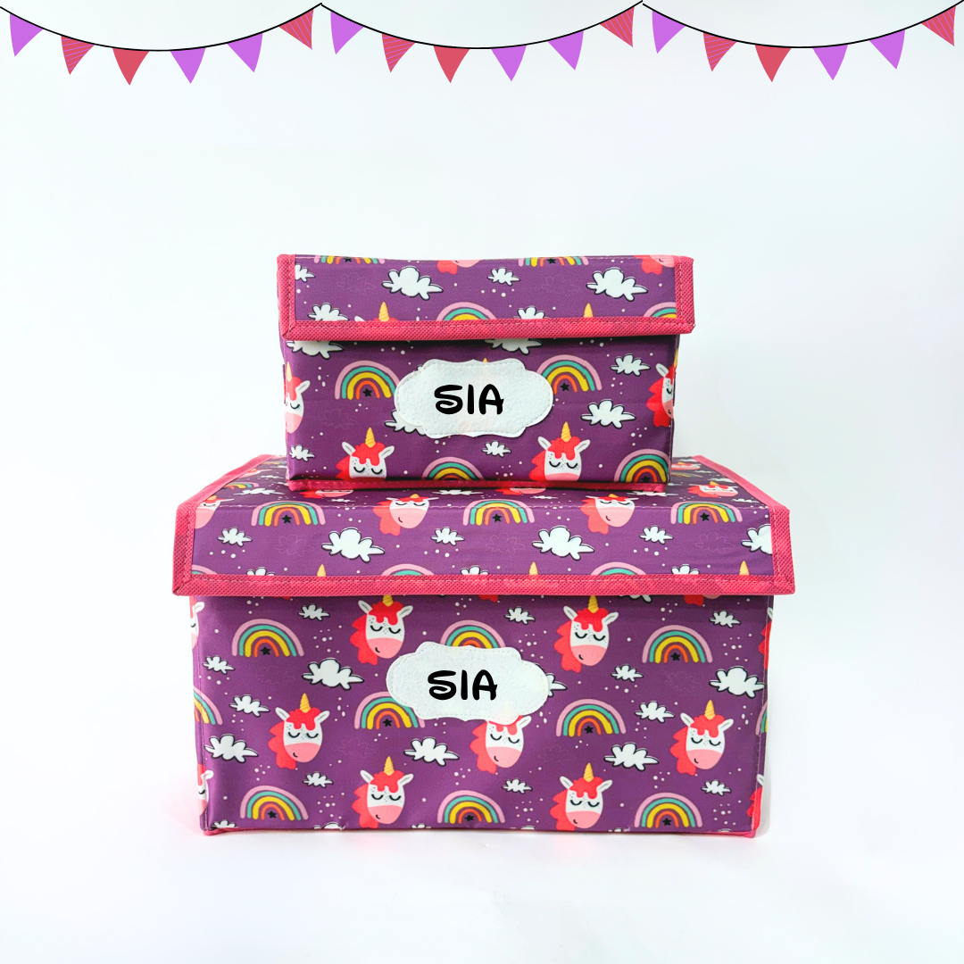 Unicorn Storage Boxes
